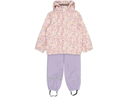 Mikk-line regntøj dusk med blomster